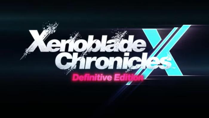 A title screen.