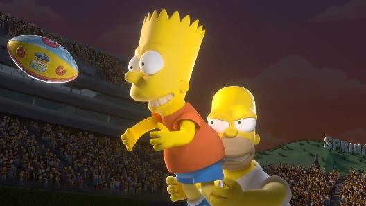 Bart and Homer will square off at Atoms Stadium on December 9 in places of the Bengals-Cowboys game on ESPN+ and Disney+. 